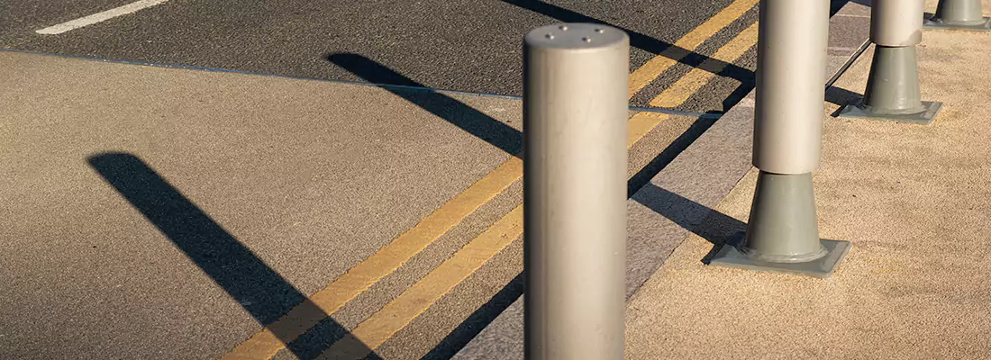 Custom Retractable Barrier Column Installations in Miami Gardens, FL